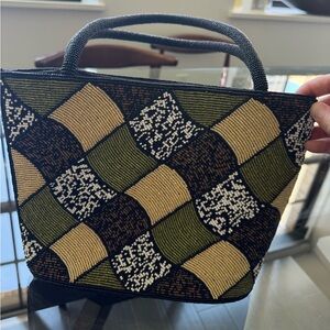 Hand Beaded Purse